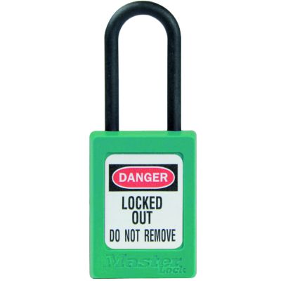 Master Lock S32 Non Conductive Safety Padlock Teal Master Lock S32 Non Conductive Safety Padlock Teal